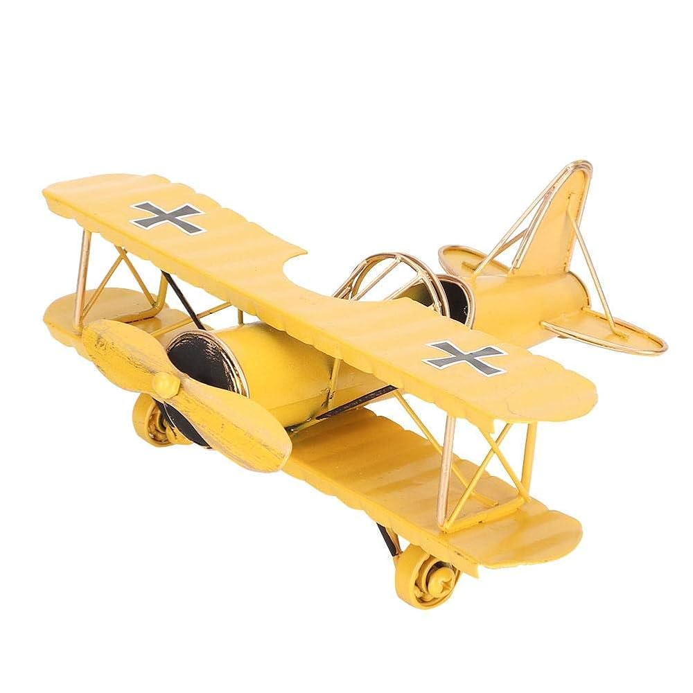 ヴィンテージ 木製 複葉戦闘機 パイロット 飛行機モデル アンティーク Amazon.co.jp: レトロ調 ブリキ 飛行機 戦闘機 複葉機モデル